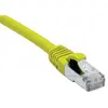 Image de Cordon Rj45 Catégorie 6a F/utp Lsoh Snagless Jaune - 05 M