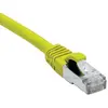 Image de Cordon Rj45 Catà ©gorie 6a F/utp Lsoh Snagless Jaune - 2 M