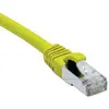 Image de Cordon Rj45 Catégorie 6a F/utp Lsoh Snagless Jaune - 75 M
