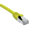 Image de Cordon Rj45 Catégorie 6a F/utp Lsoh Snagless Jaune - 10 M