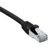 Image de Cordon Rj45 Catégorie 6a F/utp Lsoh Snagless Noir - 25 M