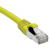 Image de Cordon Rj45 Catégorie 6 F/utp Lsoh Snagless Jaune - 10 M