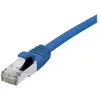 Image de Exertis Connect Dexlan Cat6 RJ45 FTP 0.5 M 0.5m Cat6 S/FTP (S-STP) Bleu Câble réseau (S/FTP, CAT6, 0.50 m), Câble réseau