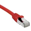 Image de Cordon Rj45 Catégorie 6 F/utp Lsoh Snagless Rouge - 15 M