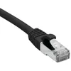 Image de Cordon Rj45 Catégorie 6 F/utp Lsoh Snagless Noir - 03 M