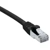 Image de Cordon Rj45 Catégorie 6 F/utp Lsoh Snagless Noir - 1 M
