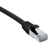 Image de Cordon Rj45 Catégorie 6 F/utp Lsoh Snagless Noir - 10 M