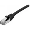 Image de Exertis Connect Câble de raccordement CAT. 6, F/UTP, PoE, sans halogène, noir, 15.0 m Câble de raccordement blindé (CAT6, 15 m), Câble réseau