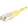 Image de Cordon Patch Rj45 F/utp Cat 6 1 Mètre Jaune