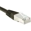 Image de Cordon Rj45 Catégorie 6 F/utp Noir - 03 M
