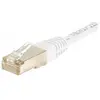 Image de Exertis Connect Dexlan Cat6 RJ45 FTP Patch 1 m 1m Cat6 F/UTP (FTP) Blanc Câble réseau (CAT6, 1 m), Câble réseau