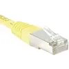 Image de Cordon Rj45 Budget Catégorie 6 F/utp Jaune - 25 M
