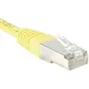 Image de Cordon Rj45 Budget Catégorie 6 F/utp Jaune - 50 M