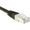 Image de Cordon Rj45 Budget Catégorie 6 F/utp Noir - 20 M
