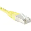 Image de Cordon Rj45 Catégorie 6 F/utp Jaune - 20 M