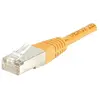 Image de Exertis Connect Câble de raccordement F/UTP, CAT.6, orange, 30.0 m Câble de raccordement avec protection contre les (F/UTP, CAT6, 30 m), Câble réseau