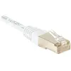 Image de Cordon Rj45 Catégorie 6 F/utp Blanc - 5 M
