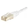 Image de Exertis Connect Câble de raccordement F/UTP, CAT.6, blanc, 25,0 m Câble de raccordement avec protection extra fine (CAT6, 25 m), Câble réseau