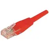 Image de Exertis Connect Câble patch U/UTP, non blindé, CAT.5e, rouge, 5,0m Câble patch avec protection anti-plis (U/UTP, CAT5e, 5 m), Câble réseau