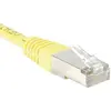 Image de Cordon Rj45 Budget Catégorie 5e F/utp Jaune - 03 M