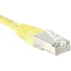 Image de Cordon Rj45 Budget Catégorie 5e F/utp Jaune - 2 M