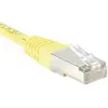 Image de Cordon Rj45 Budget Catégorie 5e F/utp Jaune - 10 M