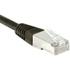 Image de Cordon Rj45 Budget Catégorie 5e F/utp Noir - 10 M