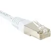 Image de Cordon Rj45 Catégorie 5e F/utp Blanc - 03 M