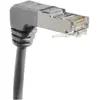 Image de Cordon Rj45 Catégorie 5e F/utp Coudé Bas Gris - 07 M