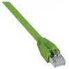 Image de Cordon Rj45 Catégorie 6a S/ftp Lsoh Pur Snagless Vert - 2 M