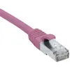 Image de Cordon Rj45 Catà ©gorie 6a F/utp Lsoh Snagless Rose - 15 M