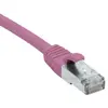 Image de Cordon Rj45 Catà ©gorie 6a F/utp Lsoh Snagless Rose - 20 M