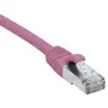 Image de Cordon Rj45 Catégorie 6a S/ftp Lsoh Snagless Rose - 05 M