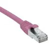 Image de Cordon Rj45 Catégorie 6a S/ftp Lsoh Snagless Rose - 75 M