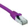 Image de Cordon Rj45 Catégorie 6 F/utp Lsoh Snagless Violet - 03 M