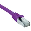 Image de Cordon Rj45 Catégorie 6 F/utp Lsoh Snagless Violet - 05 M