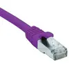 Image de Cordon Rj45 Catégorie 6 F/utp Lsoh Snagless Violet - 30 M
