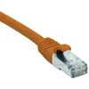 Image de Cordon Rj45 Catégorie 6 F/utp Lsoh Snagless Orange - 1 M