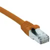 Image de Cordon Rj45 Catégorie 6 F/utp Lsoh Snagless Orange - 15 M