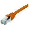 Image de Exertis Connect Câble patch CAT. 6, F/UTP, PoE, sans halogène, orange, 20,0 m Câble patch blindé avec protection à (F/UTP, CAT6, 20 m), Câble réseau