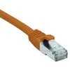 Image de Cordon Rj45 Catégorie 6 F/utp Lsoh Snagless Orange - 25 M