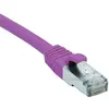 Image de Cordon Rj45 Catégorie 6 F/utp Lsoh Snagless Rose - 20 M