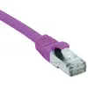 Image de Cordon Rj45 Catégorie 6 F/utp Lsoh Snagless Rose - 25 M