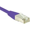 Image de Cordon Rj45 Catégorie 6 S/ftp Violet - 015 M