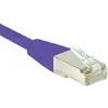 Image de Cordon Rj45 Catégorie 6 S/ftp Violet - 3 M