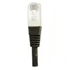 Image de Exertis Connect Câble de raccordement S/FTP, PiMF, CAT.6, noir, 0.5 m Câble de raccordement avec protection contre (S/FTP, CAT6, 0.50 m), Câble réseau