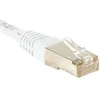 Image de Cordon Rj45 Catégorie 6 S/ftp Blanc - 2 M