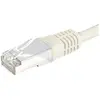Image de Exertis Connect Câble de raccordement S/FTP, PiMF, CAT.6, gris, 3,0 m Câble de raccordement avec protection contre (S/FTP, CAT6, 3 m), Câble réseau