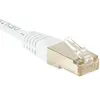 Image de Cordon Rj45 Catégorie 6 S/ftp Blanc - 5 M