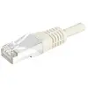 Image de Exertis Connect Câble de raccordement S/FTP, PiMF, CAT.6, gris, 15,0 m Câble de raccordement avec protection contre (S/FTP, CAT6, 15 m), Câble réseau
